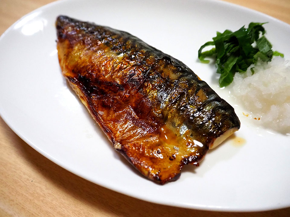 サバの塩焼き